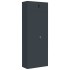Armario archivador de acero gris antracita 90x40x240