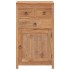 Aparador de madera maciza de teca 50x30x90