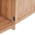 Aparador de madera maciza de teca 50x30x90
