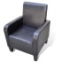 Sillón de cuero sintético