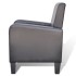 Sillón de cuero sintético