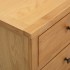 Cajonera de madera de roble macizo 80x35x75