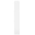 Mueble zapatero madera contrachapada blanco brillo 59x17x108