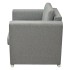 Sillón de tela gris