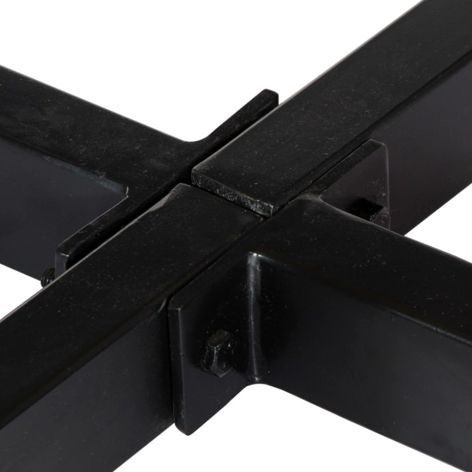 Mesa de comedor de madera maciza de mango 150x73