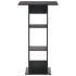 Mesa de bar color negro 60x60x110