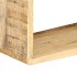 Juego de estantes cubo de pared 3 piezas madera maciza de