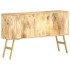 Aparador de madera maciza de mango 118x30x75