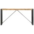Mesa consola de madera maciza de mango 150x35x76