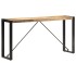 Mesa consola de madera maciza de mango 150x35x76