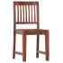 Sillas de comedor 4 unidades madera maciza de