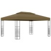 Cenador gris taupe 3x4 m 180 g/m²