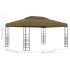 Cenador gris taupe 3x4 m 180