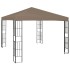 Cenador gris taupe 3x3