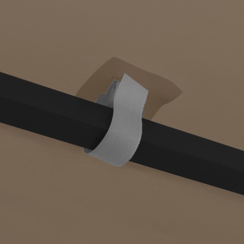 Cenador gris taupe 3x3