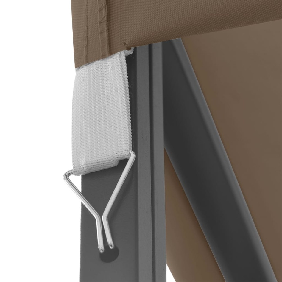 Cenador gris taupe 3x3