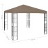 Cenador gris taupe 3x3
