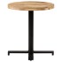 Mesa de bistró redonda madera de mango rugosa Ø70x75