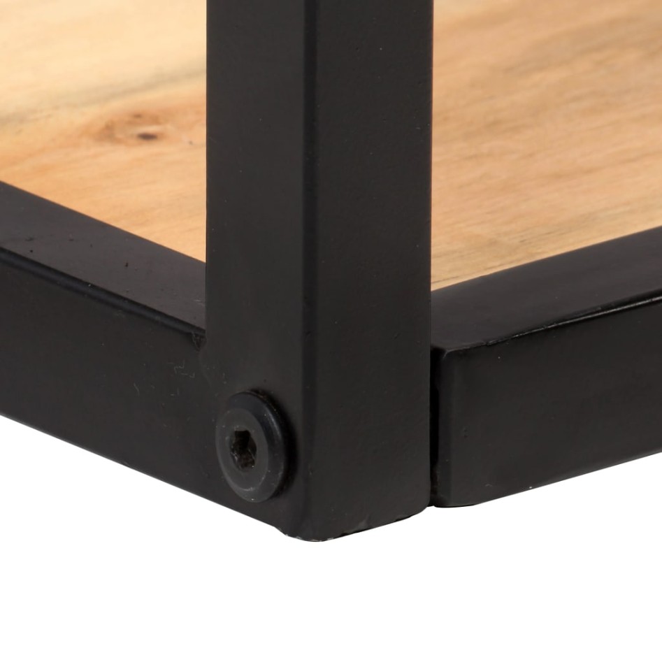 Estantes de pared 2 unidades 160 cm madera maciza