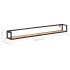 Estantes de pared 2 unidades 160 cm madera maciza