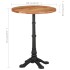 Mesa de bistró madera maciza de acacia Ø60x76