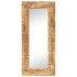 Espejo tallado a mano madera maciza de mango 110x50x2,5