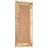 Espejo tallado a mano madera maciza de mango 110x50x2,5