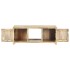Mesa de centro de madera maciza de mango 90x50x35