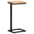 Mesitas auxiliares 2 uds madera mango maciza 31,5x24,5x64,5