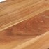 Mesitas auxiliares 2 uds madera mango maciza 31,5x24,5x64,5