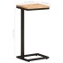 Mesitas auxiliares 2 uds madera mango maciza 31,5x24,5x64,5