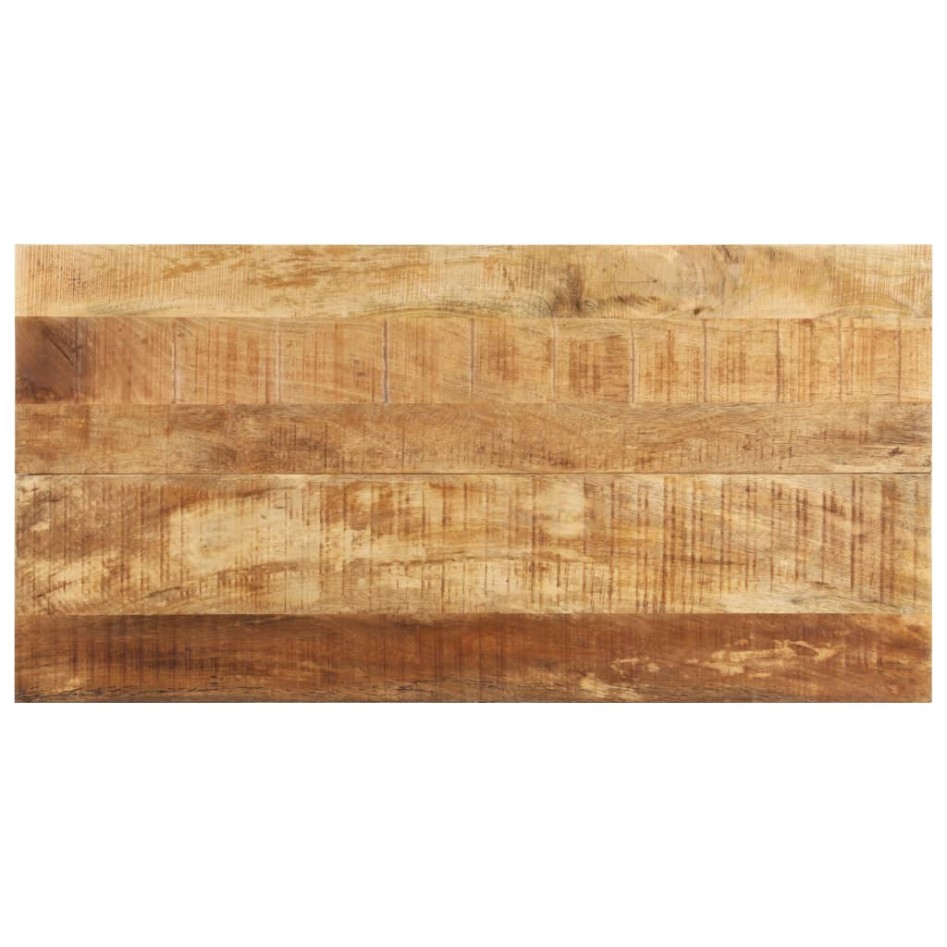 Mesa de comedor madera de mango rugosa 140x70x76