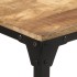 Mesa de comedor madera de mango rugosa 140x70x76