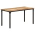 Mesa de comedor madera de mango rugosa 140x70x76