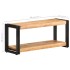 Mueble para TV de madera maciza de acacia 90x30x40