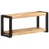 Mueble para TV de madera maciza de acacia 90x30x40