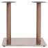 Pata de mesa de bistró acero inoxidable latón 70x40x72