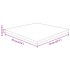 Tablero de mesa cuadrada madera de roble sin tratar 70x70x4