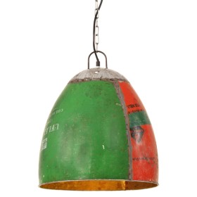 Lámpara colgante industrial redonda multicolor E27 25 W 42