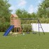 Parque infantil de exterior madera maciza
