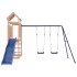 Parque infantil de exterior madera maciza