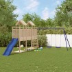 Parque infantil de exterior madera maciza de pino