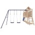 Parque infantil de exterior madera maciza de