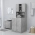 Mueble de lavadora gris