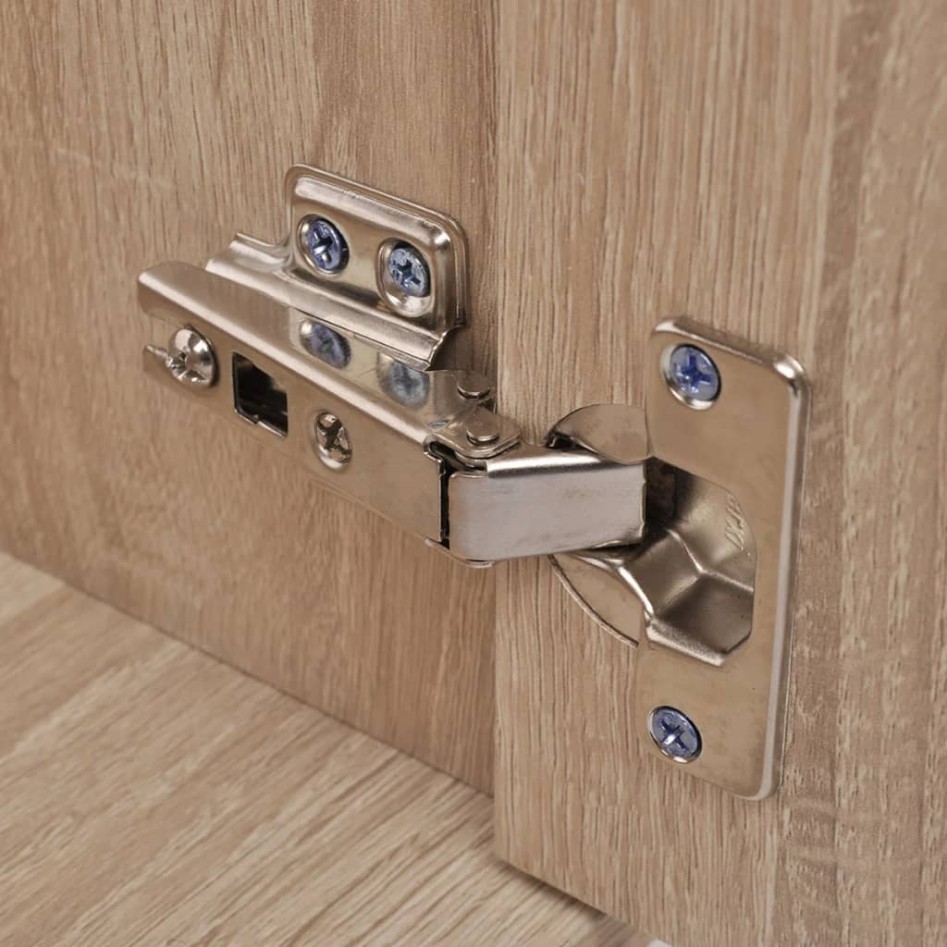 Conjunto de muebles de baño y lavabo 9 piezas