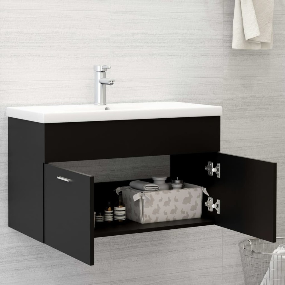 Mueble con lavabo madera de ingeniería