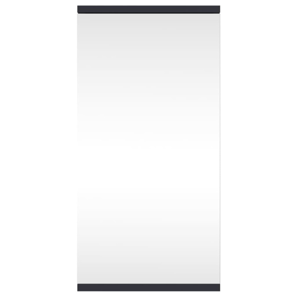 Mueble de baño de esquina con espejo gris 30x24x60