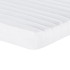 Sofá cama nido con colchón terciopelo gris claro 80x200