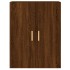 Armarios de pared 2 uds madera de ingeniería marrón