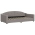 Sofá cama nido con cajones tela gris taupe 100x200